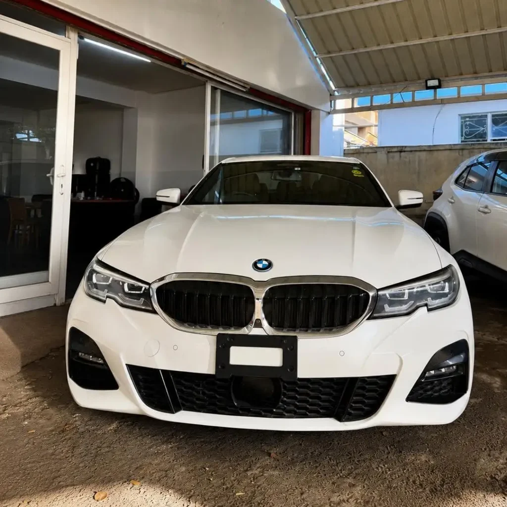 White BMW 5 series at a Car Dealership gallery