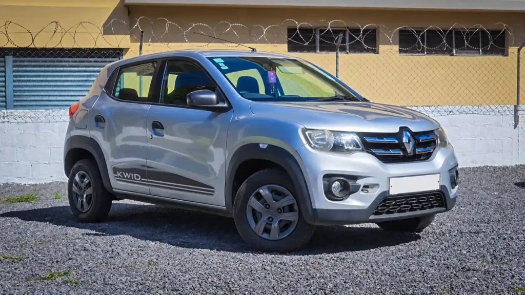 Grey Renault Kwid
